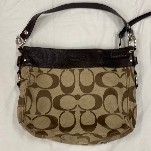 Coach Zoe signature shoulder bag - Picture 1 of 16